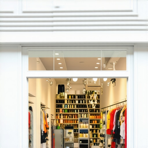 Bright storefront photo showcasing a well-maintained business exterior