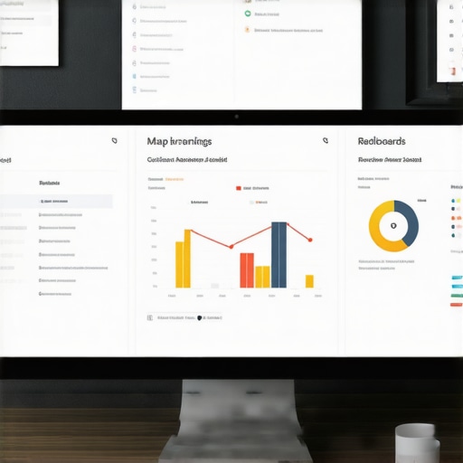 Person managing local SEO with various tools on computer screen