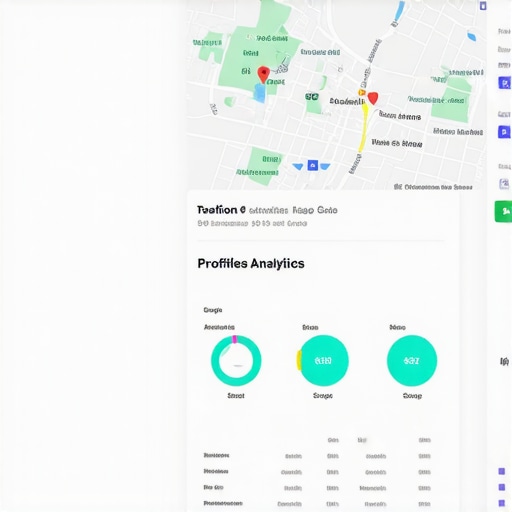 Dashboard for Map Visibility Monitoring Screenshot of local SEO tools showing map rankings and analytics.