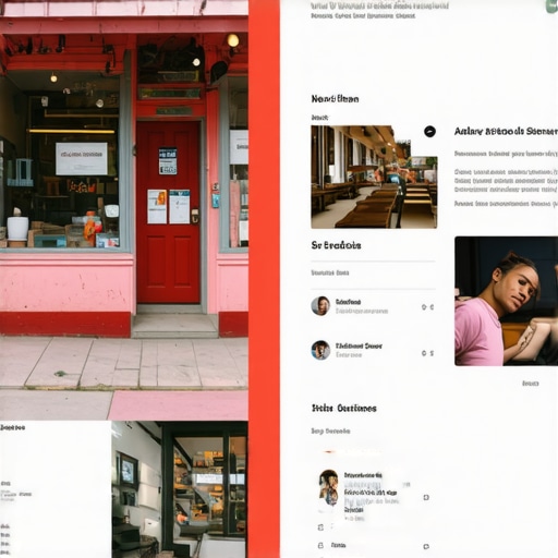 A visual representation of how consistent profile updates improve local map visibility compared to static listings.