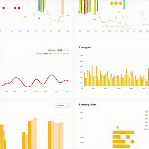 A line graph showing growth in user interactions on a Google Business Profile.