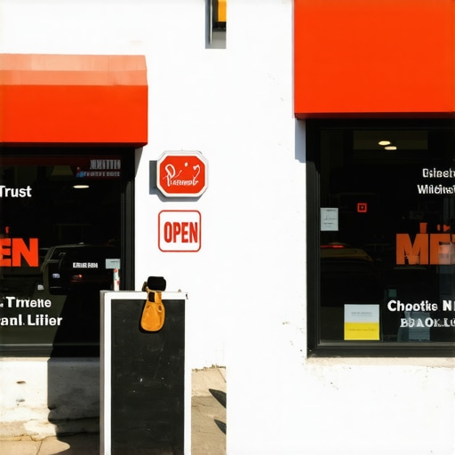 Comparison showing how real local business photos improve Google Maps trust and visibility over stock images.