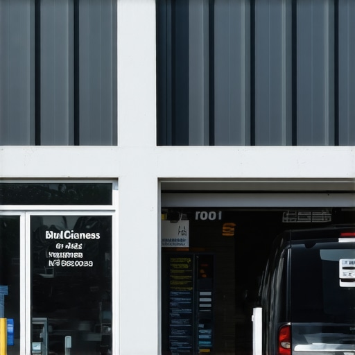 Physical business storefront and branded vehicle used for Google Maps reinstatement proof