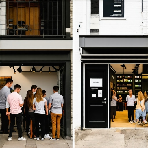 A comparison of authentic local business photos and generic stock imagery used for map optimization.