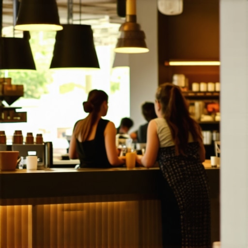 A busy local shop interior used to illustrate high-quality profile photos for local SEO.