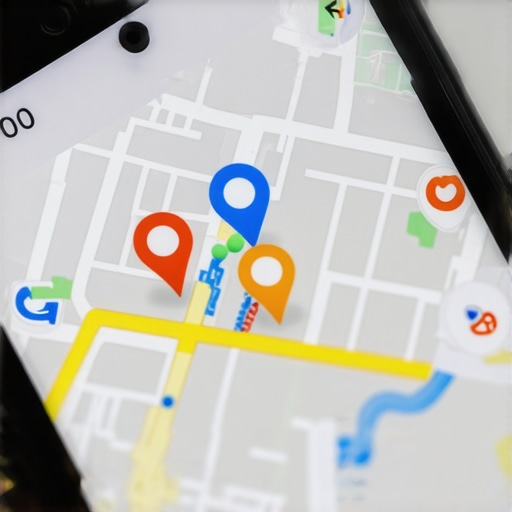 A visual representation of local map ranking success and digital visibility.