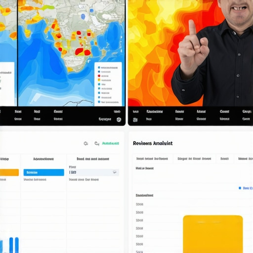 A visualization of local map visibility data and professional optimization analysis.