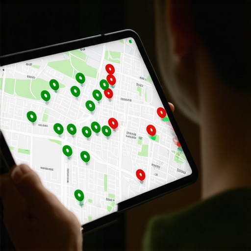Geo-Grid Ranking Analysis for Local Business Local SEO geo-grid ranking report showing map visibility