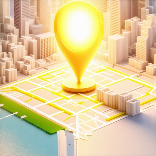 A visual representation of local map authority and visibility dominance.