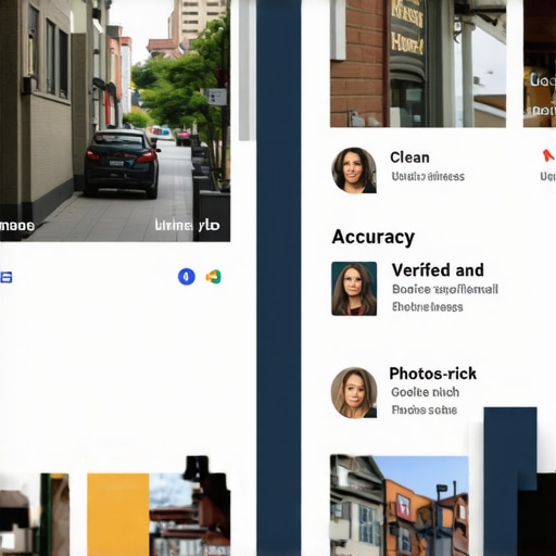 Comparison of a poorly maintained business listing and a professionally optimized Google Business Profile.