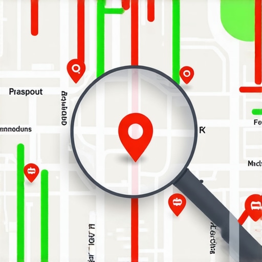 Local Ranking Heatmap Analysis A visual representation of a local SEO grid tracker showing ranking strength across different zip codes.