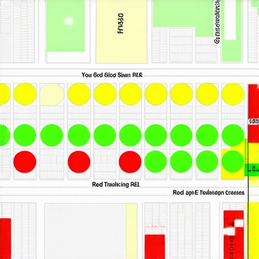 Local SEO Geogrid Performance Map A professional geogrid map visualizing local search ranking strength across a specific geographical service area.