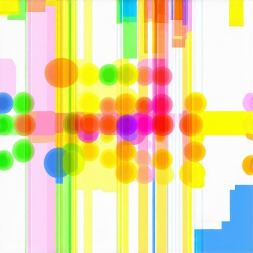 A digital heatmap showing how a business ranks for search terms across different city neighborhoods.