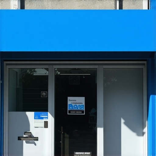 Optimized Business Storefront for Map Visibility A clear, well-lit photo of a local business entrance used to improve Google Maps ranking signals.
