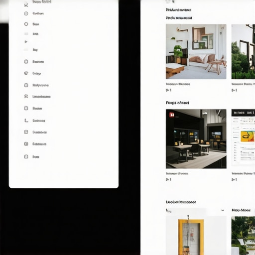 Optimized Google Business Profile Products Section Comparison of a blank versus a fully populated Google Business Profile products gallery.