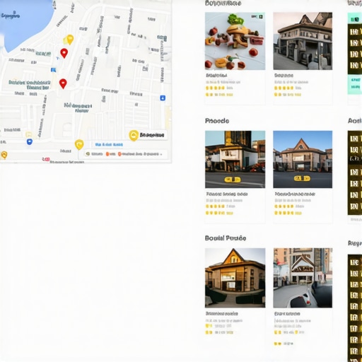 Comparison of a poorly maintained map listing versus a fully optimized professional business profile.
