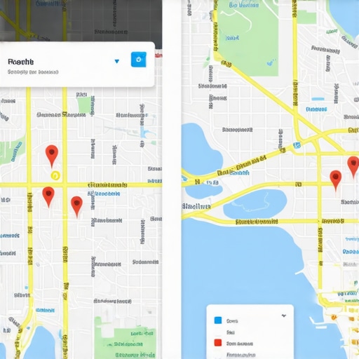 Comparison of a generic vs. highly optimized Google Business Profile.