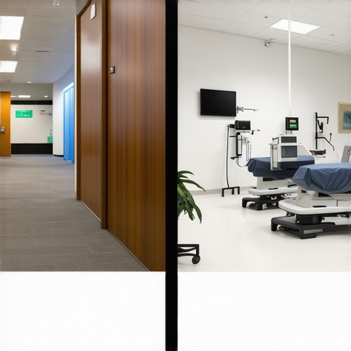 Comparison of poor versus professional medical office photos for local SEO and map ranking