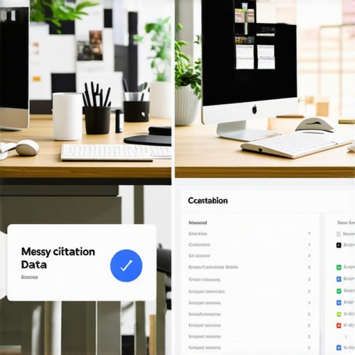 Comparison of messy business data and optimized local search profile strategy.