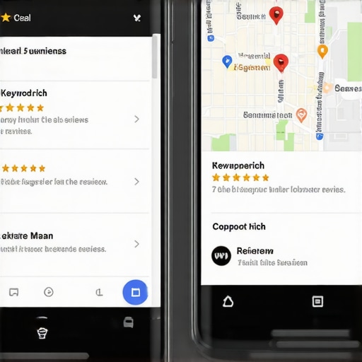 A comparison of keyword-rich reviews versus high volume generic reviews for local map rankings.