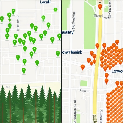 A comparison of authentic local search ranking results versus misleading agency reports