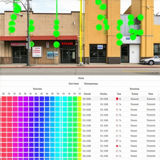 A visual comparison between a deceptive geofenced local ranking report and an honest multi-mile proximity heat map.