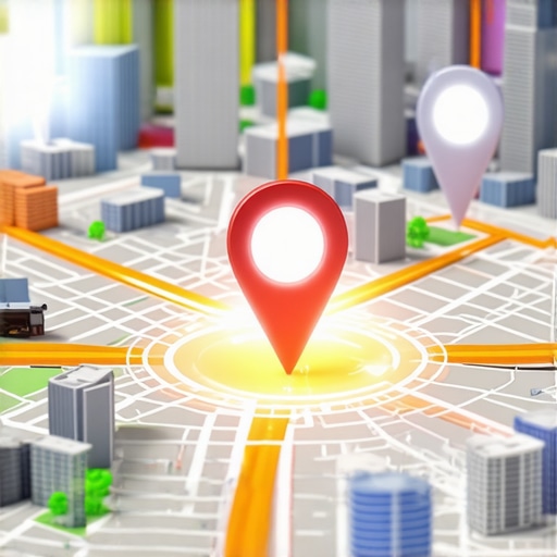 A digital map showing the difference between high-quality local search signals and generic citation noise.