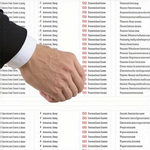 Graphic showing a person ignoring a list of spammy directories for local SEO.