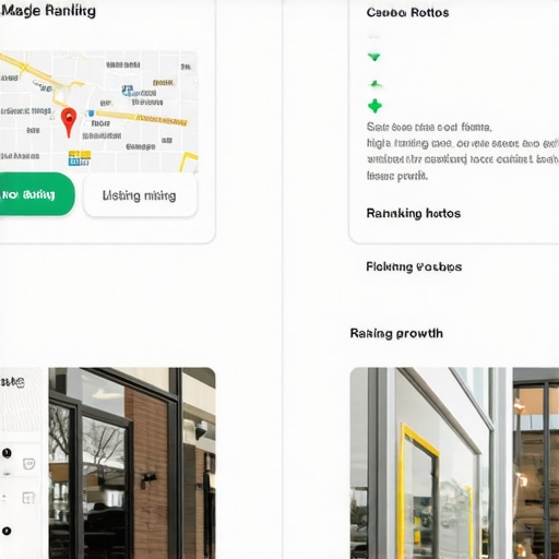 Comparison showing how high-quality photos improve Google Maps business visibility