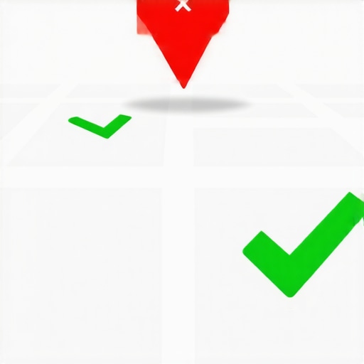 A diagram showing how local map signals improve business visibility radius