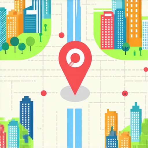 A diagram illustrating how mismatched digital signals cause a business to lose visibility in nearby zip codes.