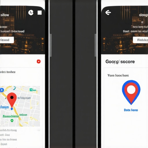 Comparison of slow versus fast mobile website performance for local SEO.